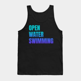 Open Water Swimming Tank Top